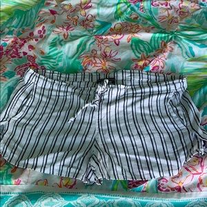 Brandy Melville stripped shorts
